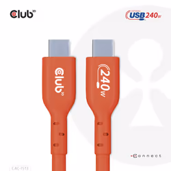 CLUB3D CAC-1513 câble USB 3 m USB 2.0 USB C Orange - Vue supplémentaire 11