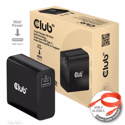 CLUB3D CAC-1914, Intérieure, Secteur, USB, 28 V, 1 m, Noir