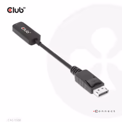 CLUB3D CAC-1088 câble vidéo et adaptateur 0,21 m DisplayPort HDMI Noir - Vue supplémentaire 6