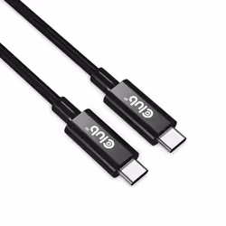 CLUB3D CAC-1579, 3 m, USB C, USB C, USB4 Gen 3x2, 40000 Mbit/s, Noir