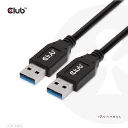 CLUB3D CAC-1409 câble USB 0,5 m USB 3.2 Gen 2 (3.1 Gen 2) USB A Noir