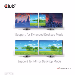 CLUB3D CSV-1558 répartiteur vidéo - Vue supplémentaire 4