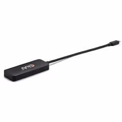 CLUB3D CSV-1553 hub & concentrateur USB Type-C Noir