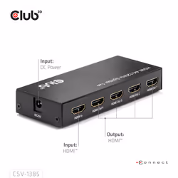 CLUB3D Umschalter HDMI 4x HDMI - Vue supplémentaire 4
