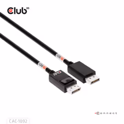 CLUB3D CAC-1092 câble DisplayPort 1,6 m Noir - Vue supplémentaire 6