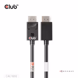 CLUB3D CAC-1092 câble DisplayPort 1,6 m Noir - Vue supplémentaire 7