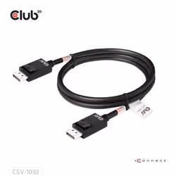 CLUB3D CAC-1092 câble DisplayPort 1,6 m Noir - Vue supplémentaire 8
