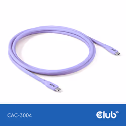CLUB3D CAC-3004 câble USB USB4 Gen 2x2 2 m USB C Violet - Vue supplémentaire 8