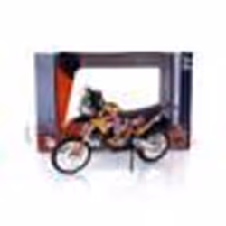 Voiture Miniature de Collection - BBURAGO 1/18 - KTM 450 - Rally Dakar 2019 - Blue / Orange / Yellow