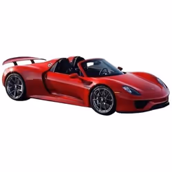 Bburago modèle réduit Porsche 918 Spyder 2015 1:24 die-cast rouge