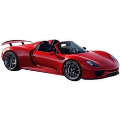 Bburago modèle réduit Porsche 918 Spyder 2015 1:24 die-cast rouge