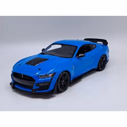 Voiture Miniature de Collection - MAISTO - FORD Shelby GT500 Mustang - 1/18 - 2020 - Bleu