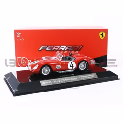 Voiture Miniature de Collection - BBURAGO - FERRARI 250 Testa Rossa - 1/43 - 1959 - Rouge