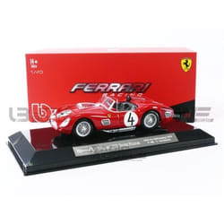 Voiture Miniature de Collection - BBURAGO - FERRARI 250 Testa Rossa - 1/43 - 1959 - Rouge