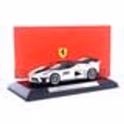 Voiture Miniature de Collection - BBURAGO - FERRARI FXX-K Evoluzione - Blanc - 2017