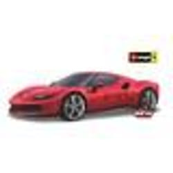Voiture Miniature de Collection - BBURAGO - Ferrari 296 GTB - Échelle 1/43 - Rouge - Modèle 36055R