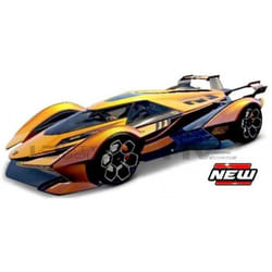 Voiture Miniature de Collection - MAISTO 1/18 - LAMBORGHINI V12 Vision Grand Turismo - Orange / Blue