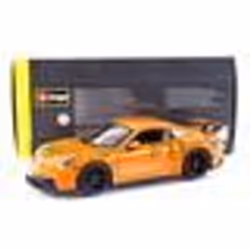 Voiture Miniature de Collection - BBURAGO 1/24 - PORSCHE 911 GT3 - 2021 - Orange - 21104OR