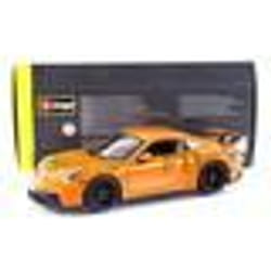 Voiture Miniature de Collection - BBURAGO 1/24 - PORSCHE 911 GT3 - 2021 - Orange - 21104OR