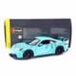 Voiture Miniature de Collection - BBURAGO - Porsche 911 GT3 - 2021 - Bleu Turquoise - 1/24