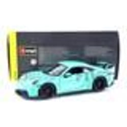 Voiture Miniature de Collection - BBURAGO - Porsche 911 GT3 - 2021 - Bleu Turquoise - 1/24