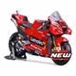 Voiture Miniature de Collection - MAISTO - DUCATI Desmosedici - Champion Moto GP 2022 - Rouge / Noir - 1/18