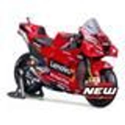 Voiture Miniature de Collection - MAISTO - DUCATI Desmosedici - Champion Moto GP 2022 - Rouge / Noir - 1/18