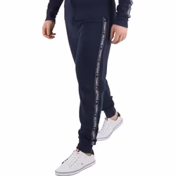 Joggers - Tommy Hilfiger - Homme - Bleu - Cordon de serrage - Poches latérales - Chevilles élastiquées