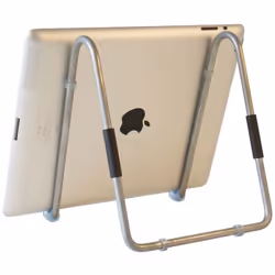 R-Go Tools R-Go Easy Support pour tablette, argenté, Support multimédia, Argent, Acier, Tablette, 3 kg, 30,5 cm (12")