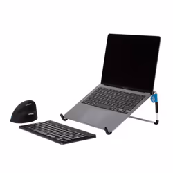 R-Go Tools R-Go Steel Travel Support pour ordinateur portable, blanc