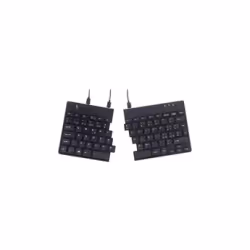 R-Go Tools Split R-Go Break Clavier Ergonomique, QWERTY (IT), noir, filaire, Taille réelle (100 %), Avec fil, USB, QWERTY, No ...