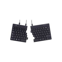 R-Go Tools Split R-Go Break Clavier Ergonomique, QWERTY (ES), noir, filaire