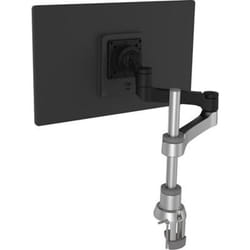R-Go Tools Zepher 4 R-Go C2, Circulaire Bras simple écran, fixation bureau, adjustable, 0-8 kg, noir-argent, faible empreinte carbone