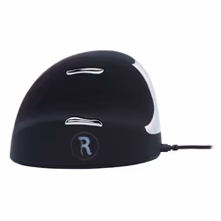 R-Go Tools HE Break R-Go Mouse, Souris ergonomique, Logiciel anti-RSI, Moyen (Longueur de la main 165-185mm), Gaucher, Filaire