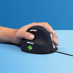 R-Go Tools HE Break R-Go Mouse, Souris ergonomique, Logiciel anti-RSI, Grand (Longueur de la main au-dessus 185mm), Gaucher,  ...