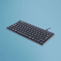 R-Go Tools Compact Break R-Go Clavier , QWERTY (UK), noir, filaire