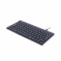 R-Go Tools Compact Break R-Go Clavier , QWERTY (UK), noir, filaire