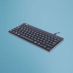R-Go Tools Compact Break R-Go Clavier , QWERTZ (DE), noir, filaire