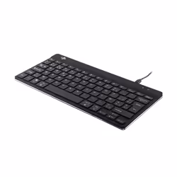 R-Go Tools Compact Break R-Go Clavier , AZERTY (BE), noir, filaire