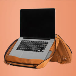 R-Go Tools Viva R-Go 15.6" sacoche pour ordinateur portable, cuir pleine fleur (Certifié par le LWG), Support intégré pour ordinateur portable, Courroie d'épaule, Marron
