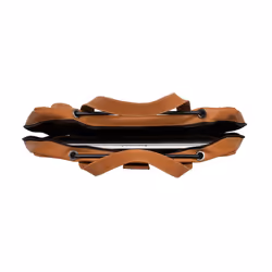 R-Go Tools Viva R-Go 15.6" sacoche pour ordinateur portable, cuir pleine fleur (Certifié par le LWG), Support intégré pour ordinateur portable, Courroie d'épaule, Marron - Vue supplémentaire 4