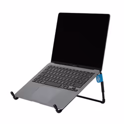 R-Go Tools Steel RGOSC015BL Support de livres Supports de Laptop Noir 22"