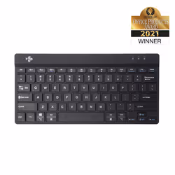 R-Go Tools Compact Break RGOCOUSWLBL clavier Bluetooth QWERTY Anglais américain Noir