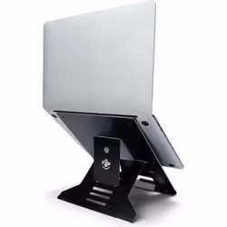 R-Go Tools Riser RGORIDOCBL, Supports de Laptop, Noir, Aluminium, 25,4 cm (10"), 55,9 cm (22"), 5 kg