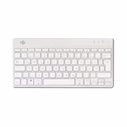 R-Go Tools Compact Break RGOCODEWLWH, Mini, Bluetooth, Commutateur de touche « ciseaux », QWERTZ, Blanc