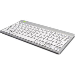 R-Go Tools Compact Break RGOCOFRWLWH clavier Bluetooth AZERTY Français Blanc