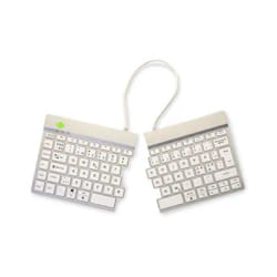 R-Go Tools Split Break clavier Bluetooth QWERTY Nordique Blanc