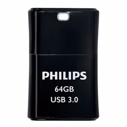 Philips Pico Edition 3.0 lecteur USB flash 64 Go USB Type-A 3.2 Gen 1 (3.1 Gen 1) Noir