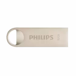 Philips FM32FD160B, 32 Go, USB Type-A, 2.0, Sans capuchon, 5,4 g, Gris