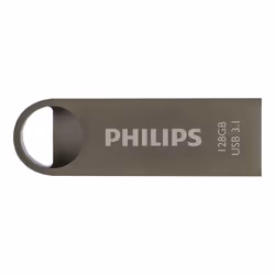 Philips Moon Edition 3.1, 128 Go, USB Type-A, 3.2 Gen 1 (3.1 Gen 1), Sans capuchon, 5,4 g, Gris